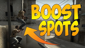 CS:GO - 7 Boost Spots On Dust2