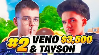 2ND PLACE DUO CASH CUP ($3500) 🏆 w/ @TaySonFN | Veno