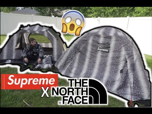 north face supreme tent