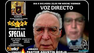 ADMINISTRADOR COORDINADOR PASTOR AGUSTÍN BORJA CANTABRIA PREDICA IGLESIA  ESPAÑA INTERNACIONAL