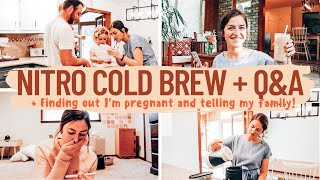 Nitro Cold Brew + Q&A: Mennonite culture and telling my 3 year old I'm pregnant (hilarious!)