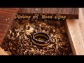 MAKING A WOOD RING!!!