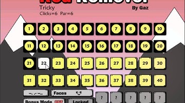 Red Remover Walkthrough...levels 1 - 39