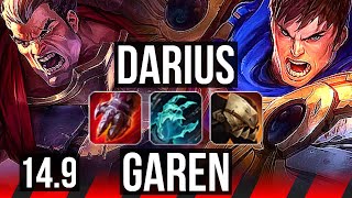 DARIUS vs GAREN (TOP) | 7 solo kills, 1000+ games, Godlike, 19/4/4, 35k DMG | BR Diamond | 14.9