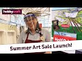 Hobbycraft Art Sale: LIVE Launch