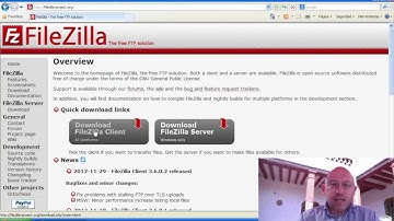 Cómo instalar y configurar Filezilla para acceso FTP