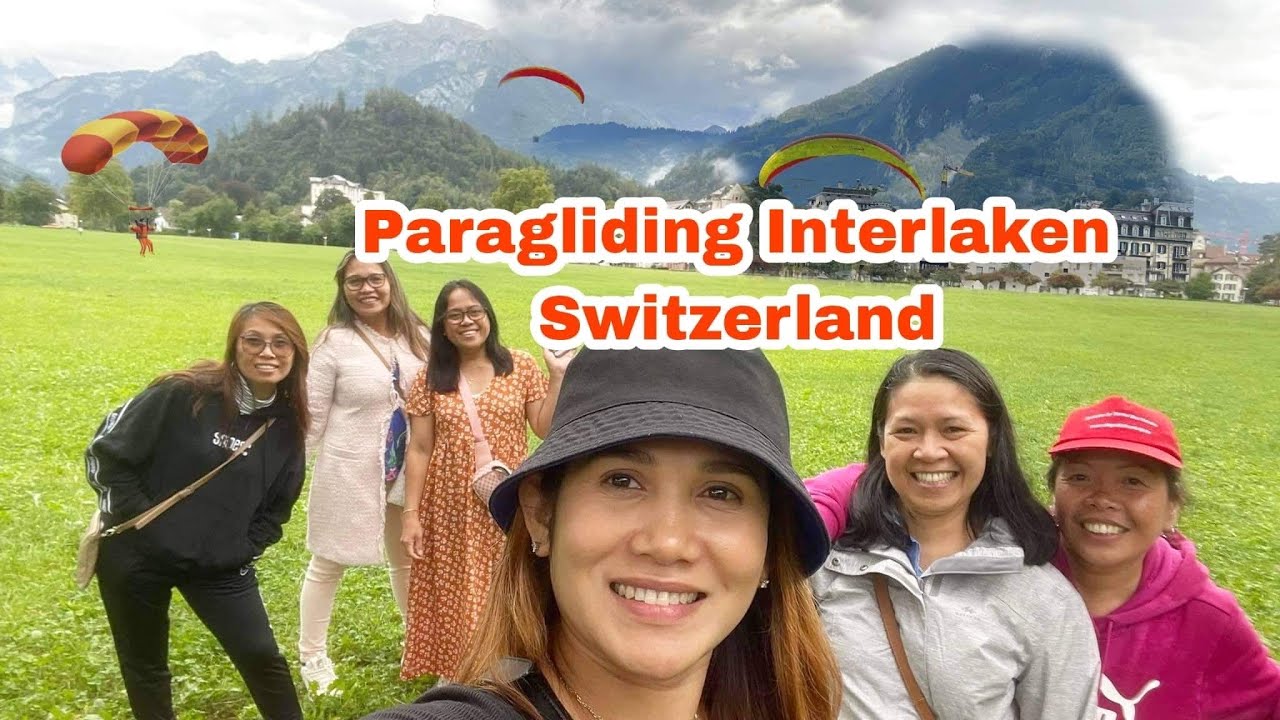 PARAGLIDING INTERLAKEN SWITZERLAND 