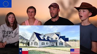 European Family Reacts to Texas Properties!