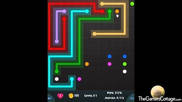 Flow Game Level - 831 [12x12] Mania Connect the Dots