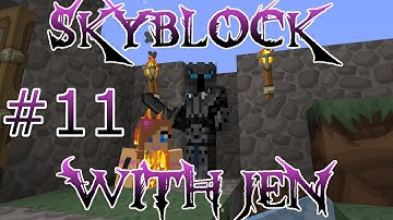 Skyblock With Jen - Our Nether Sucks! - Minecraft Let