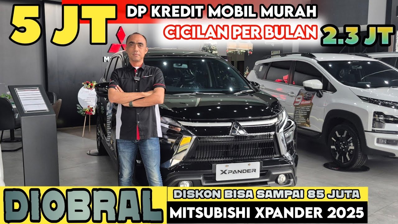 DISKON MITSUBISHI AKHIR TAHUN HAMPIR 100 JUTA ‼️ 2.3 JUTA CICILAN XPANDER 2025