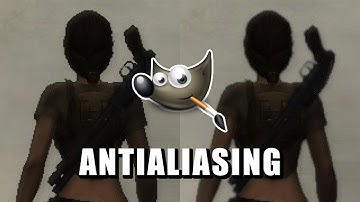 Antialiasing in GIMP the RIGHT way