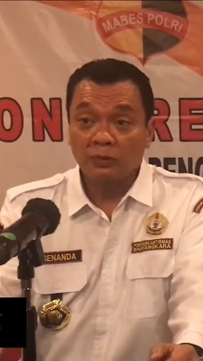 Bapak Agenanda Djatmika, SE, MBA. Ketua Umum Pokdarkamtibmas Bhayangkara Nasional - Mabes Polri