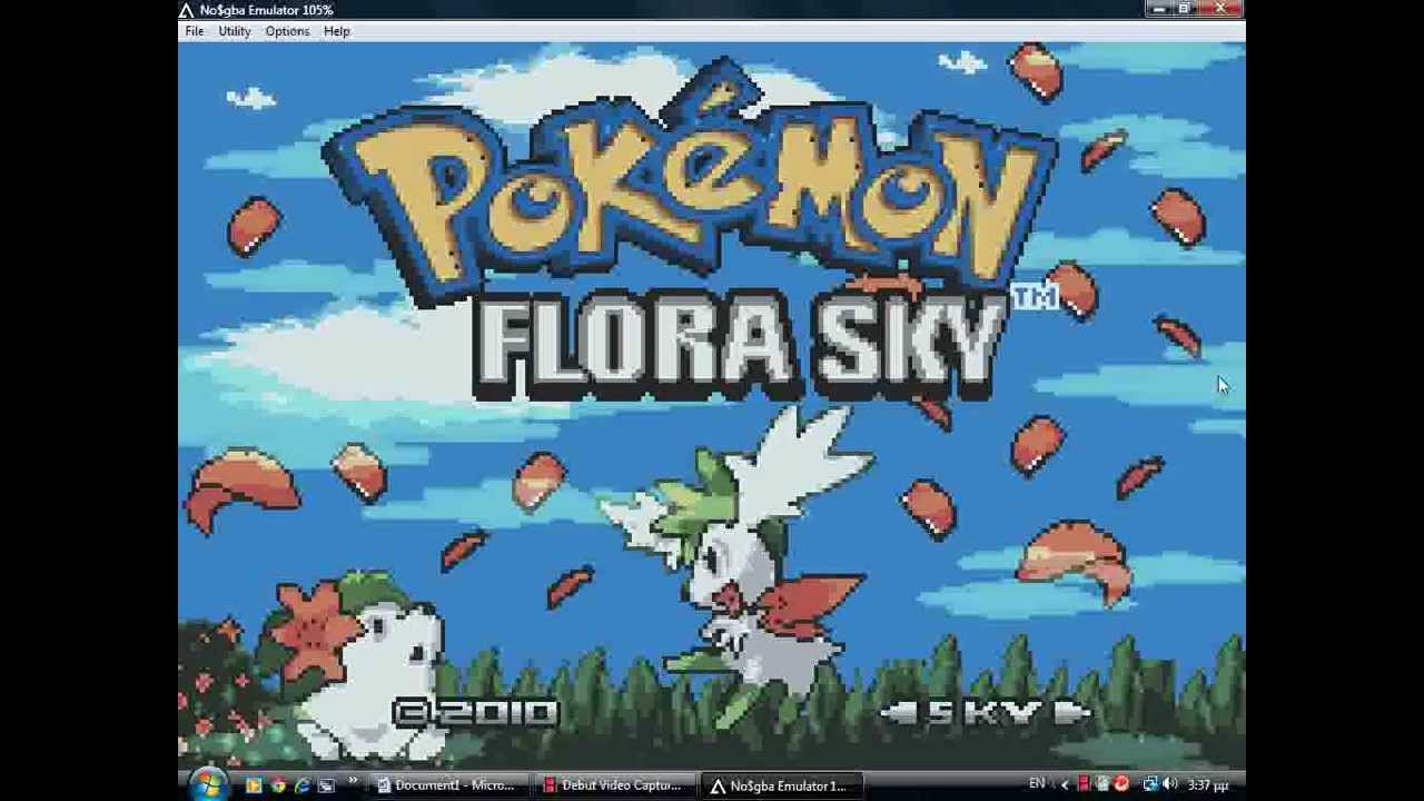 Pokemon floral sky