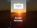 Sunset Germany 🌇