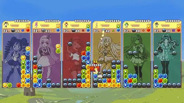 Raining Blobs PC, 2 + 4CPU players test