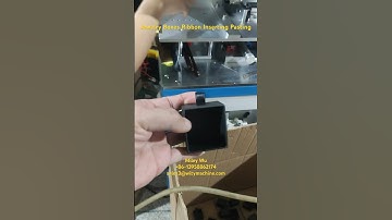 Jewelry Boxes Automatic Ribbon Inserting Pasting Machine