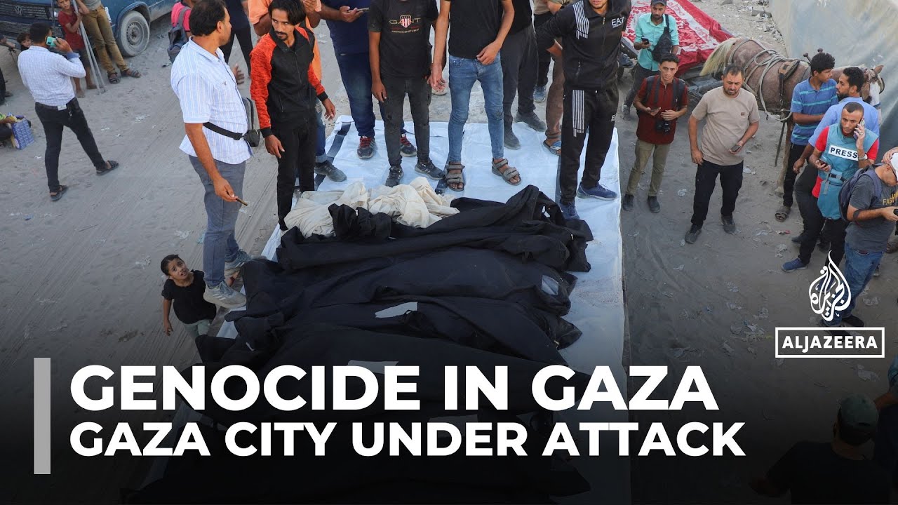 أسفر هجوم إسرائيلي عن مقتل ما لا يقل عن 25 شخصاً من عائلة واحدة في منازل بمدينة غزة