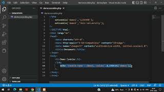 Web Technology - 12 - PHP