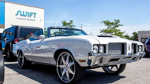 Royce's 1972 Cutlass on 24" Forgiato Wheels by Swift Custom Wheels