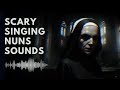 Scary nuns singing  horror sound effect