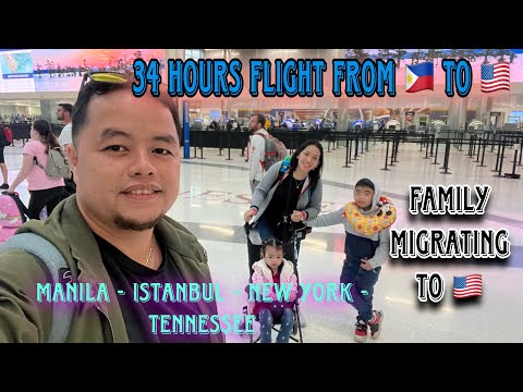 TRAVELING FROM PHILIPPINES TO USA WITH KIDS / MIGRATING TO US