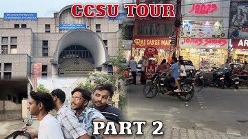 Chaudhary Charan Singh University Campus Tour - Part 2 ..#ccsu #university #campus #tour #meerut #up