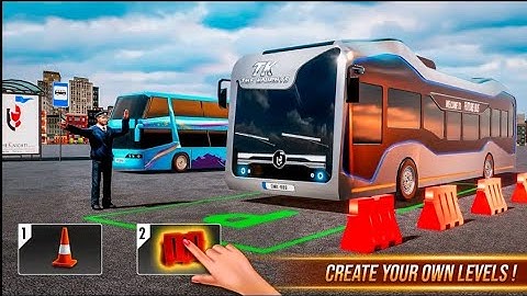 Modern Bus Simulator New Parking Games - Bus Games! Bus wala game! Parking wala game! Indian Bus #7