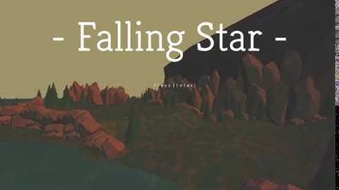 Falling Star Development Diary - Showing game world behind the menus