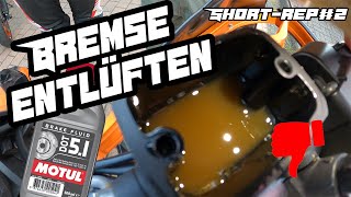 Bremse entlüften! //KTM SMCR//Short-Rep#2