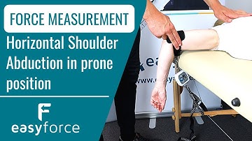 Measuring Isometric Muscle Forces of Horizontal Shoulder Abduction- EasyForce Digital Dynamometer