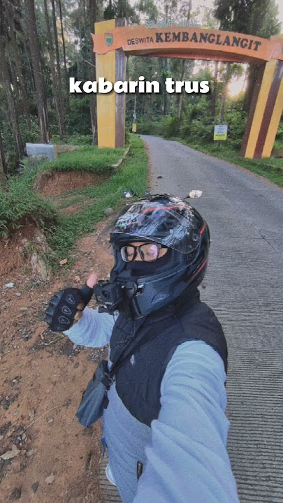 Agar istri gak ngomel ketika ditinggal touring 😂