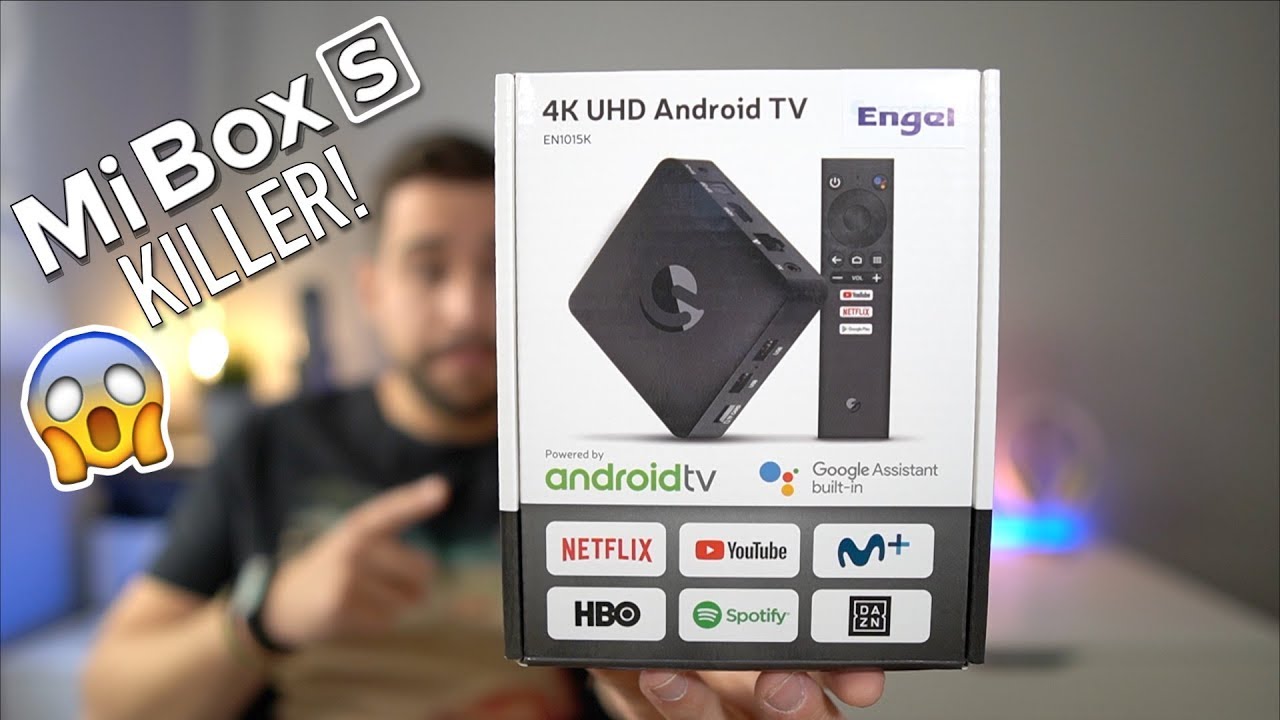 Engel EN1015K ¡la Xiaomi Mi Box S KILL3R! NUEVA Android TV