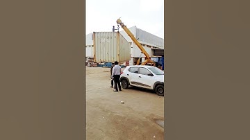 Container unloading ship video #shortvideo #viralvideo #container