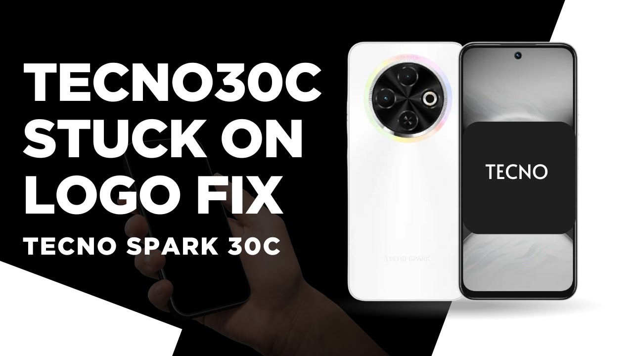 Tecno 30c stuck on logo fix | Tecno spark 30c | 