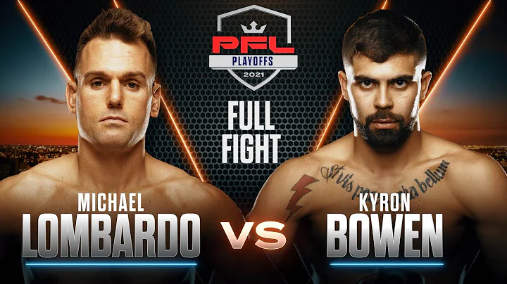 Michael Lombardo vs Kyron Bowen | PFL 7, 2021