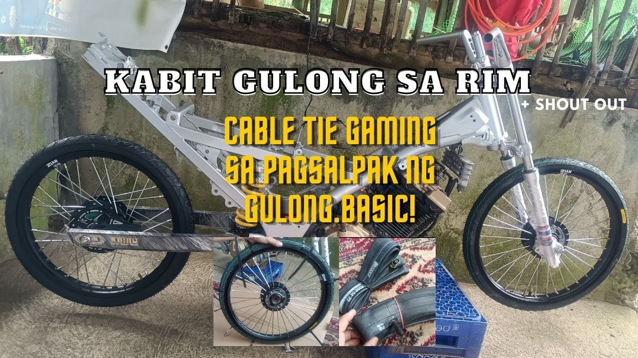 CABLE TIE sa pagsalpak gulong sa rim| Tips for buying interior| PJworks #diy #raider150