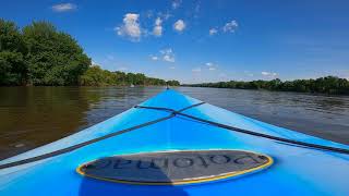 Kayaking the Cedar River from Wildcat bluff to North Cedar River access Lewis Bottoms