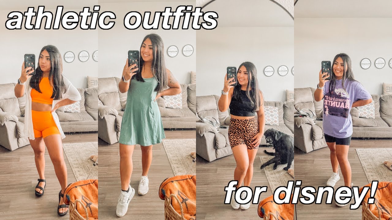 ATHLETIC OUTFITS FOR DISNEY WORLD! 