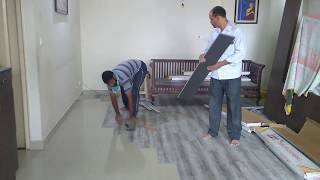 SPC (Stone Polymer Composite) Flooring - Demostration