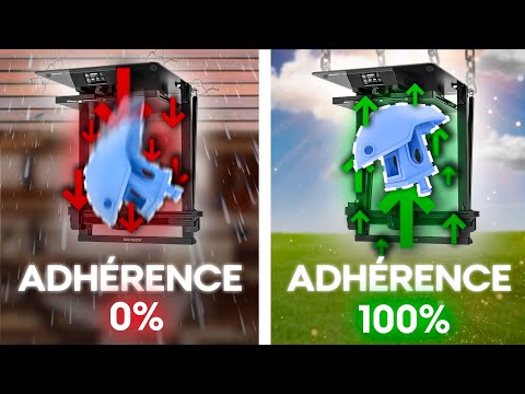 Solutions pour une impression 3D qui se détache du plateau