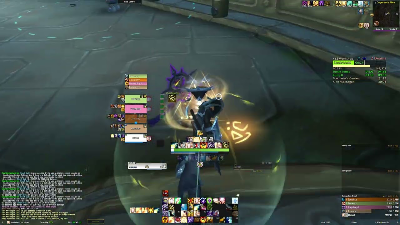 Mechagon Workshop +12 - Disc Priest Mythic+