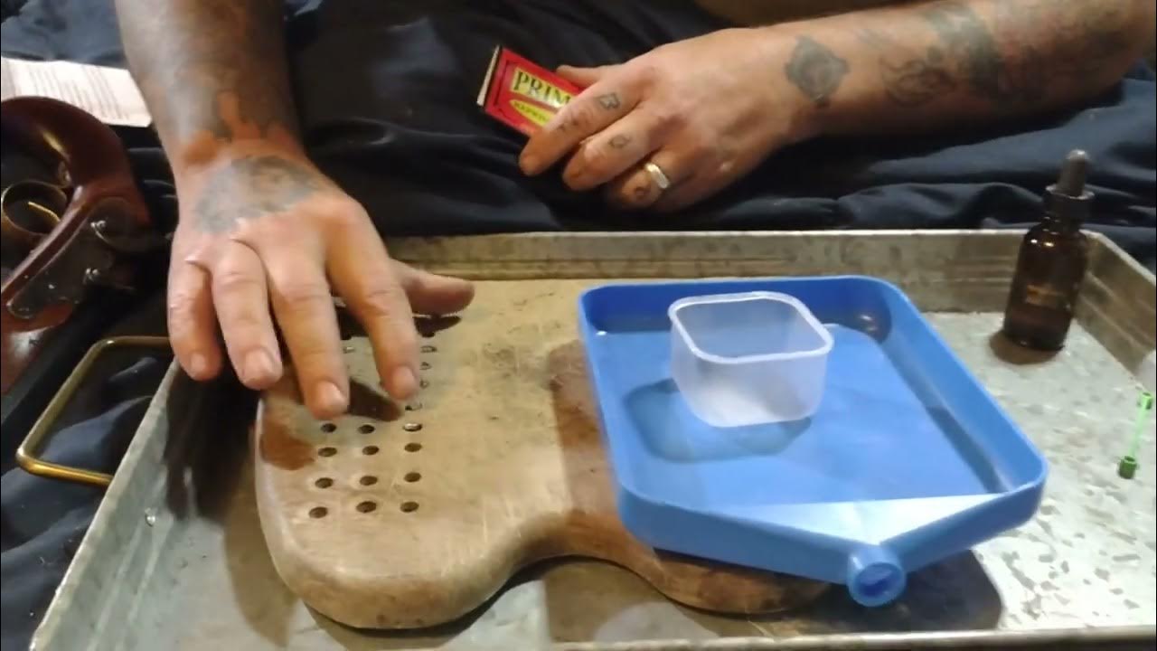 Homemade percussion caps. YouTube