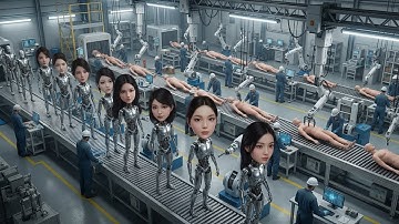 Inside the Humanoid Factory How Hyper-Realistic AI Robots Are Born (Full Process)