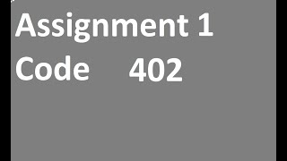 AIOU Solved Assignment No 1 Code 402 Spring 2021 | Aiou Assignment`1