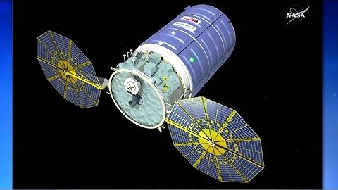 Orbital ATK Cygnus OA-5 Solar Array Deployment Coverage