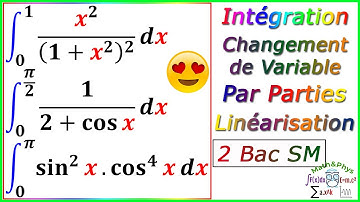 Intégration par Changement de Variable - Integration par Parties - 2 bac SM - [Exercice 32]