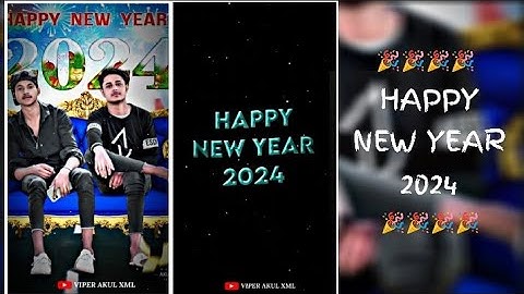 2024 HAPPY NEW YEAR 🎊🕛 NEW TRENDING XML FILE 🗃️🗄️ ALITE MOTION 🏵️🌼