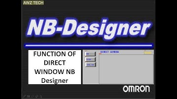 FUNCTION OF DIRECT WINDOW NB Designer