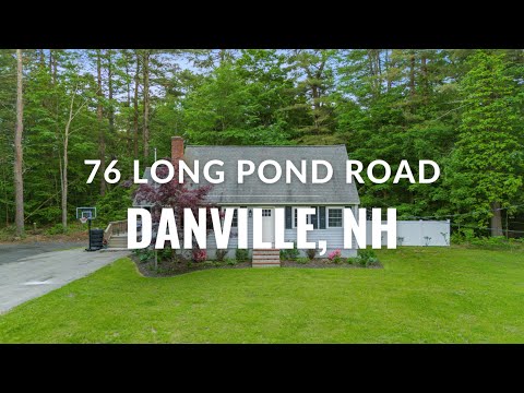 76 long Pond Rd, Danville, NH home video tour